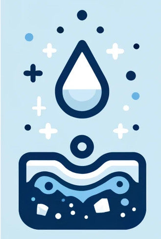 Icon of a water softener system