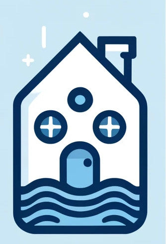 Icon of a whole house water system