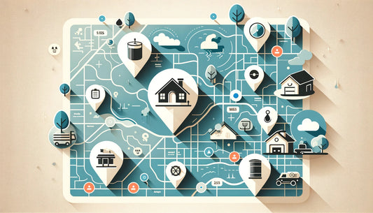 Image of a map of local water treatment installers