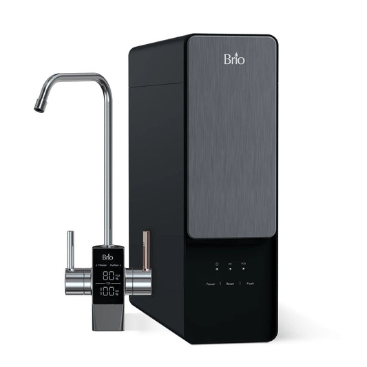 Image of Under sink water system AQUUS Tankless RO Undersink Filtration System 1000 GPD by Brio Water