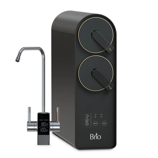 Image of Under sink water system G10 U RO Black Undersink Filtration System by Brio Water