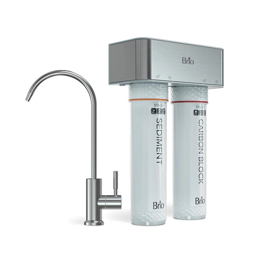 Image of Under sink water system 2 Stage Undersink Filtration System by Brio Water