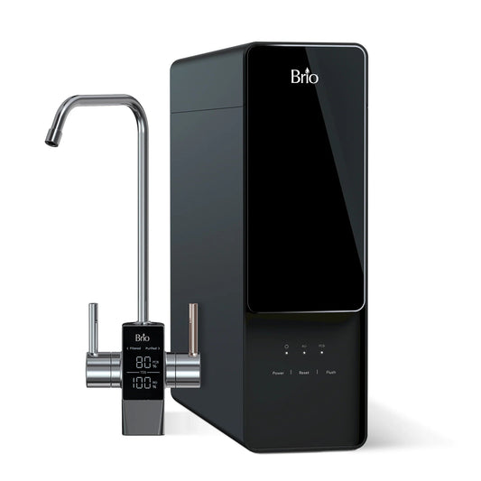 Image of Under sink water system AQUUS Tankless RO Undersink Filtration System 600 GPD by Brio Water