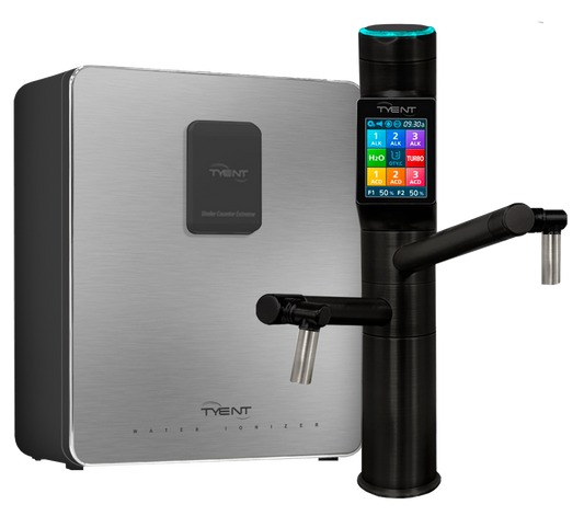 Image of Ionizer Tyent UCE13 PLUS Water Ionizer with Matte Black Faucet by Tyent