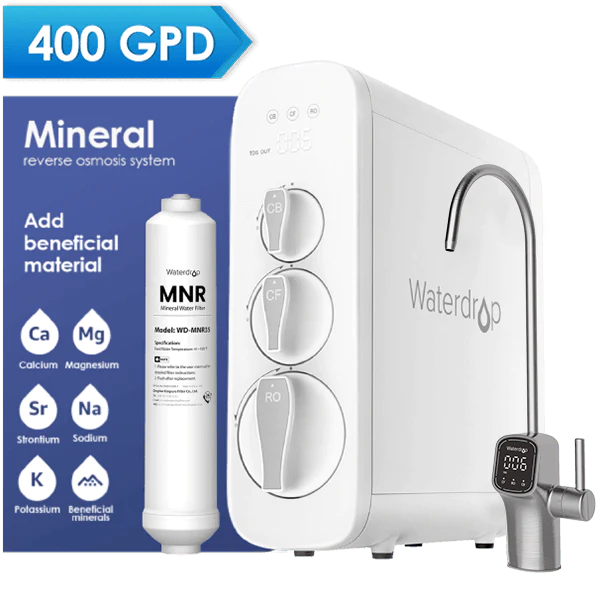 Image of Under sink water system G3 Remineralization Reverse Osmosis System with Smart Display Faucet G3 by Waterdrop