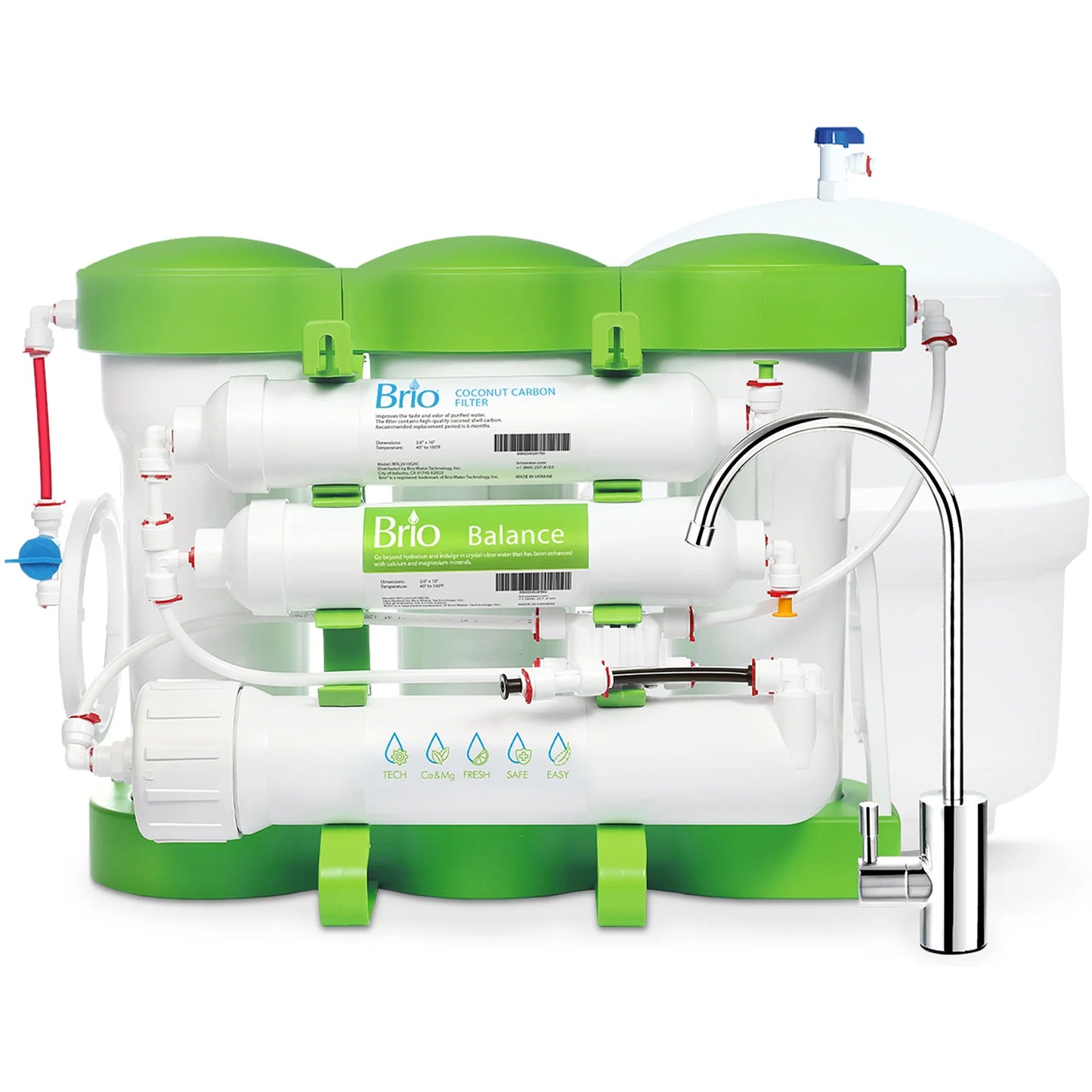 Image of Under sink water system PURE Balance 6 Stage RO Undersink Filtration System by Brio Water