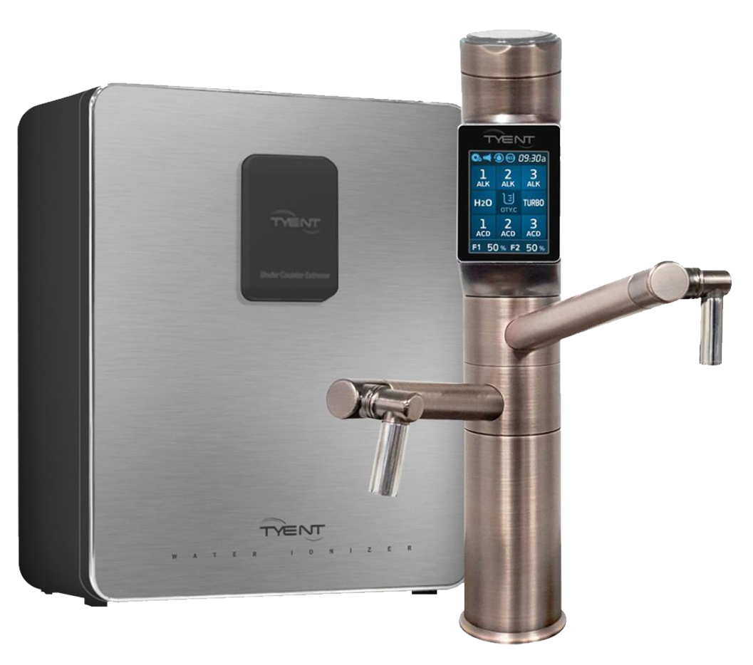 Image of UCE13 PLUS Water Ionizer with Antique Metal Faucet by Tyent