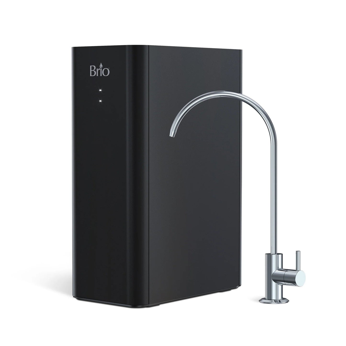 Image of Under sink water system Amphora Ultrafiltration Undersink Filtration System With Faucet Black by Brio Water