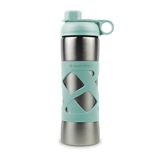Image of Portable filter Stainless Steel Insulated Clean Water Bottle by Aquasana