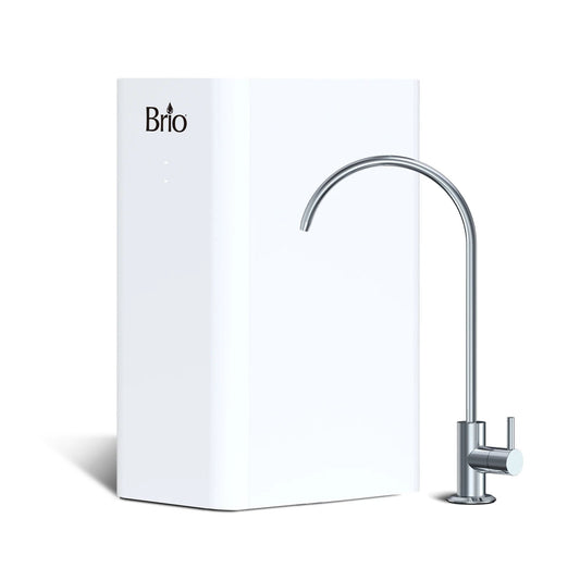 Image of Under sink water system Amphora Ultrafiltration Undersink Filtration System With Faucet White by Brio Water