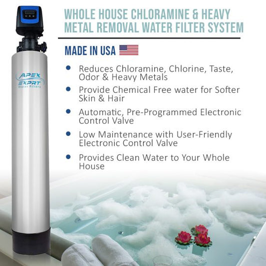 Image of Whole house water system APEX Chloramine and Heavy Metal Removal System by Apex