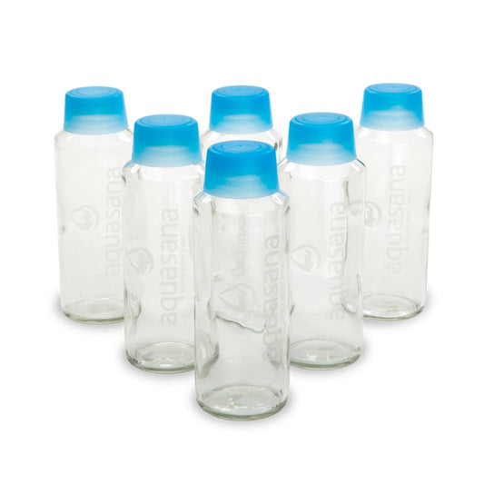Image of Portable filter Glass Water Bottle 6 Pack by Aquasana