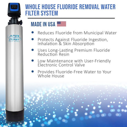 Image of Whole house water system APEX Whole Home Fluoride Removal Water Filter by Apex